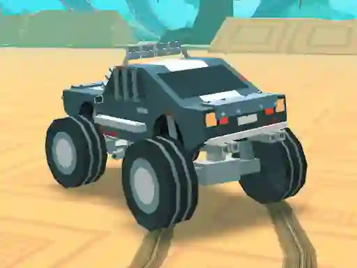 Leikur Monster Truck Stunts á netinu