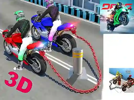 Leikur Chained Bike Riders 3D á netinu