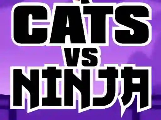 Leikur Cats Vs Ninja á netinu