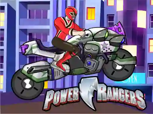 Leikur Power Rangers Racer punk á netinu