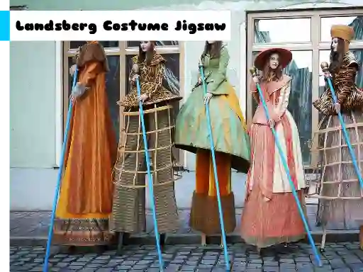 Leikur Landsberg Costume Jigsaw á netinu