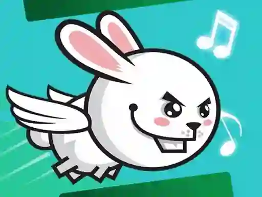 Leikur Flappy Angry Rabbit á netinu