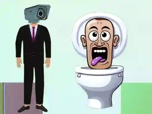Leikur Skibidi Toilet Bullet á netinu