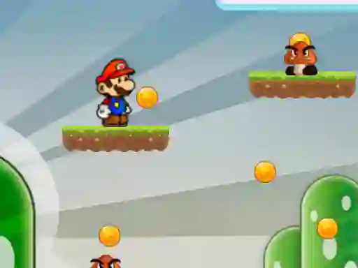 Leikur Mario HTML5 Mobile á netinu