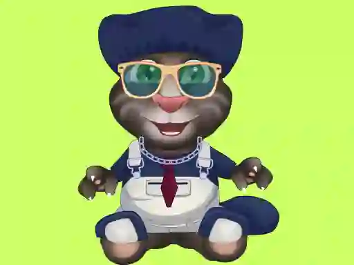 Leikur Baby Talking Tom Makeover á netinu