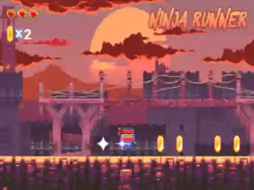 Leikur Ninja Runner á netinu