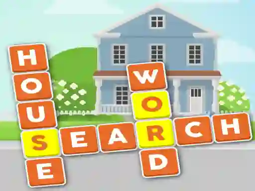 Leikur House Word search á netinu