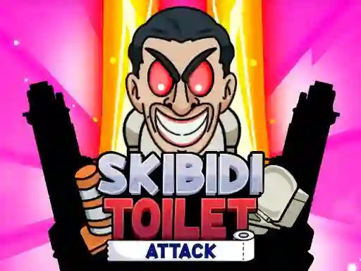 Leikur Skibidi Toilet Attack á netinu