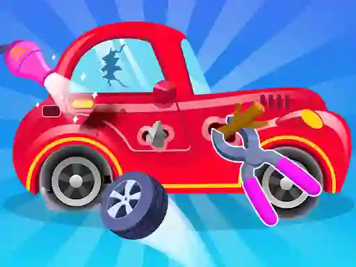 Leikur Car Care Repair DuDu Mechanic á netinu