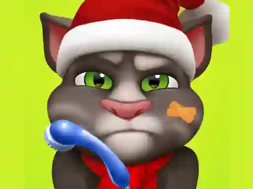 Leikur Talking Tom care Injured á netinu