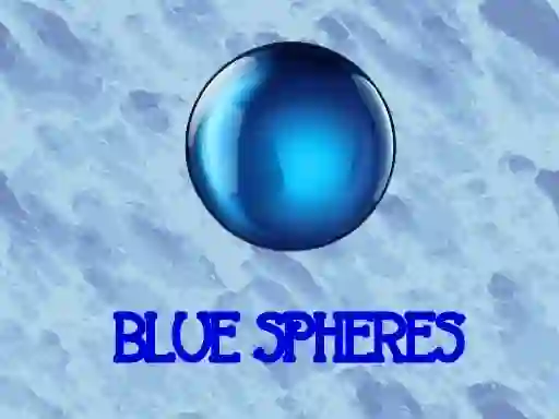 Leikur Blue spheres á netinu