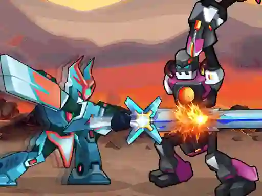 Leikur Robot Fighting Adventure á netinu