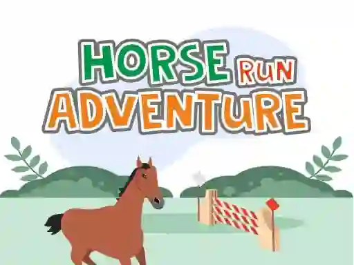 Leikur Horse Run Adventure á netinu