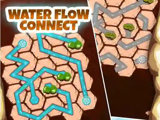 Leikur Water Flow Connect á netinu
