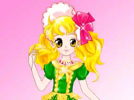 Leikur Anime Girl Dressup á netinu