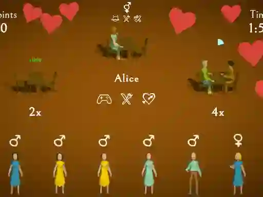 Leikur Quick dating á netinu