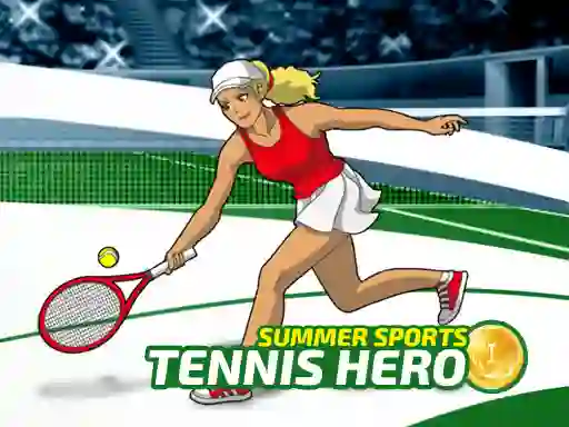 Leikur Tennis Hero á netinu