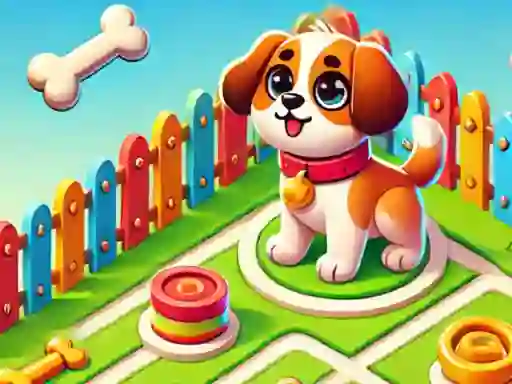 Leikur Rescue Dog puzzle á netinu