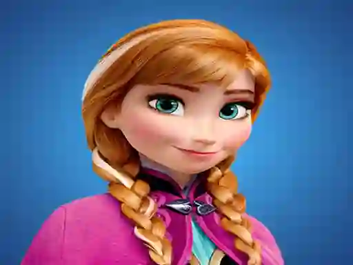 Leikur Play Anna Frozen Sweet Matching Game á netinu