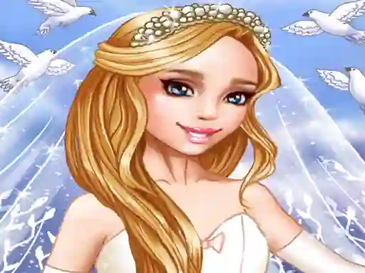 Leikur Wedding Dress up Bride á netinu