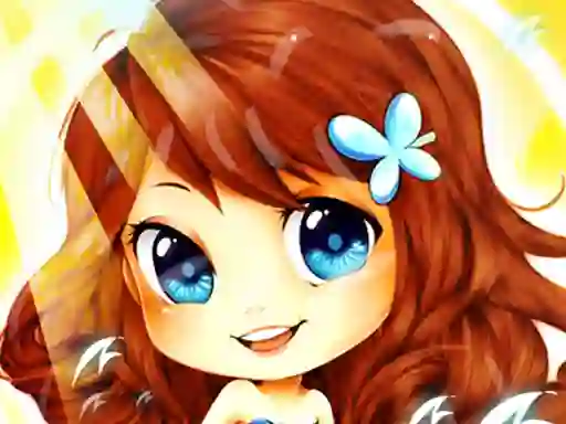 Leikur Fantasy Cinderella Dress Up á netinu