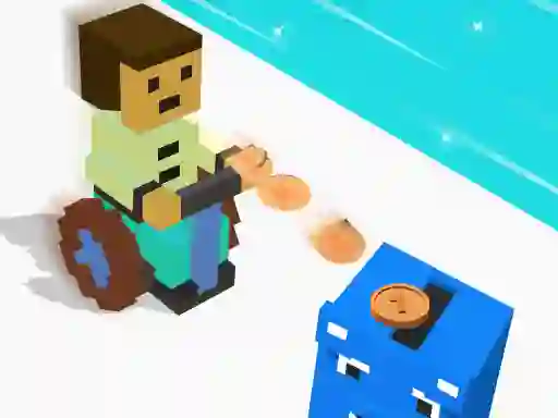 Leikur Piggy Bank Demolish Run á netinu