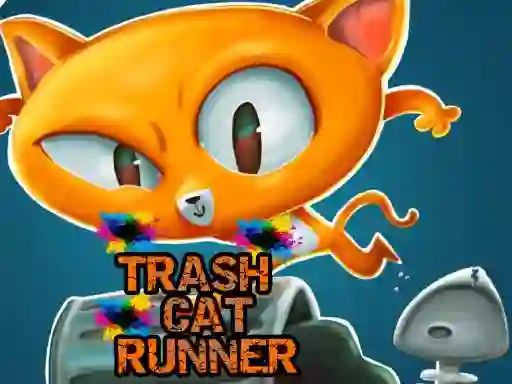 Leikur Trash Cat Runner á netinu