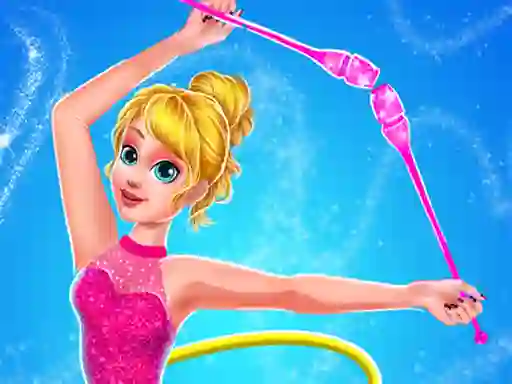 Leikur Gymnastics Games for Girls Dress Up á netinu