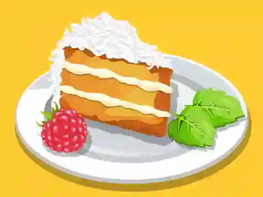 Leikur Almond coconut cake á netinu
