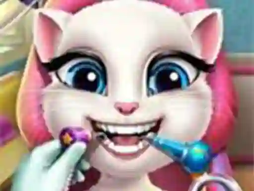 Leikur Angela Real Dentist á netinu