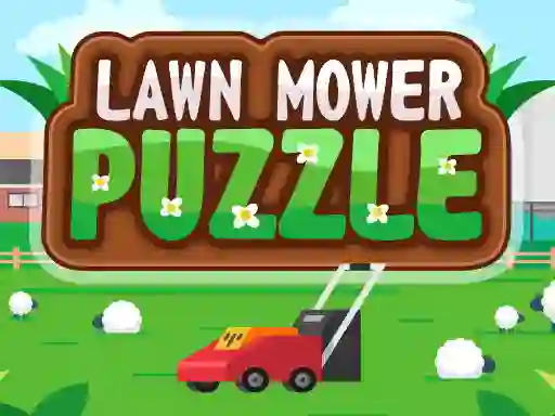 Leikur Lawn Mower Puzzle á netinu