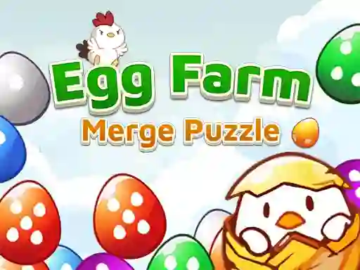 Leikur Egg Farm Merge Puzzle á netinu
