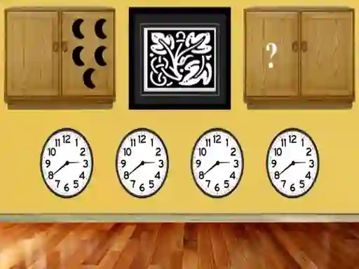 Leikur Clock Room Escape á netinu