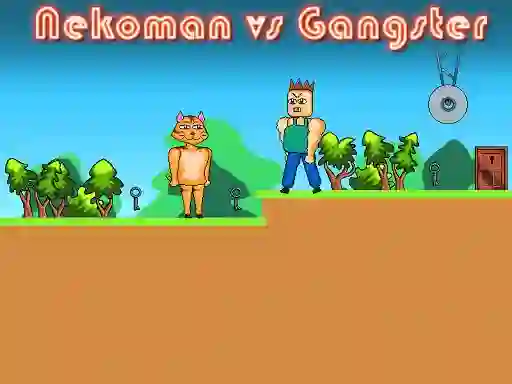 Leikur Nekoman vs Gangster á netinu