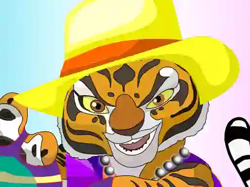 Leikur Kung Fu Panda Master Tigress á netinu