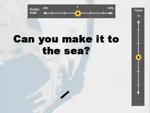 Leikur Suez Canal Simulator á netinu