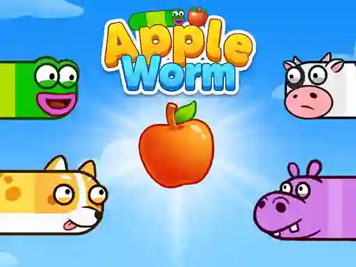 Leikur Apple Worm á netinu
