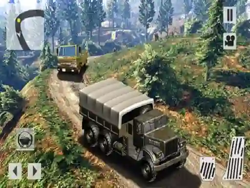 Leikur US OffRoad Army Truck Driver á netinu