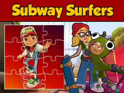 Leikur Subway Surfers Puzzle á netinu