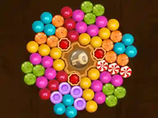Leikur Candy Bubble Spin á netinu