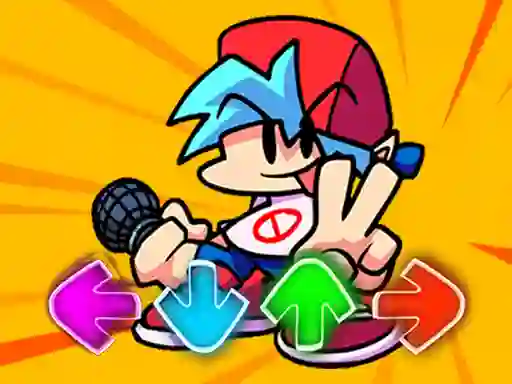 Leikur FNF Music Battle 3D á netinu