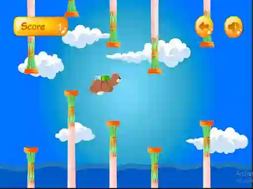 Leikur Bear Flight á netinu