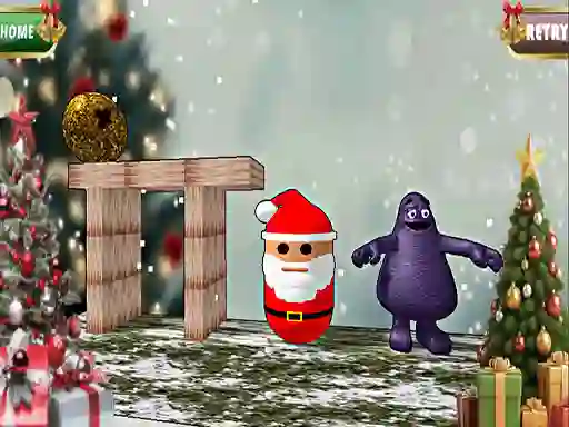 Leikur Santa Claus Grima Monster á netinu