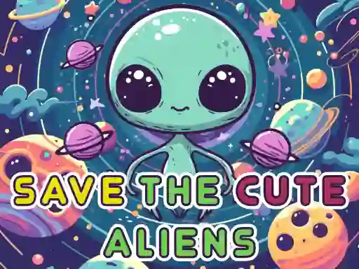 Leikur Save The Cute Aliens á netinu