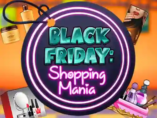 Leikur Black Friday: Shopping Mania á netinu