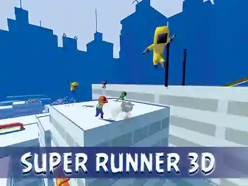 Leikur Super Runner 3d á netinu