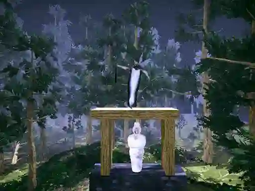 Leikur Pocong found Kuntilanak night horror á netinu