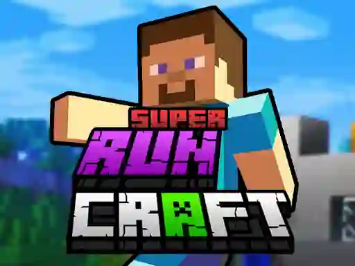 Leikur Super RunCraft á netinu