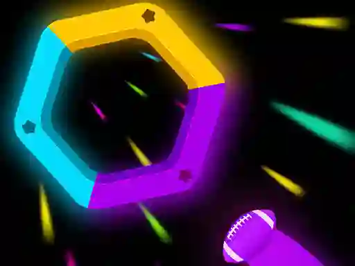 Leikur Hyper Color Rush Shooter á netinu
