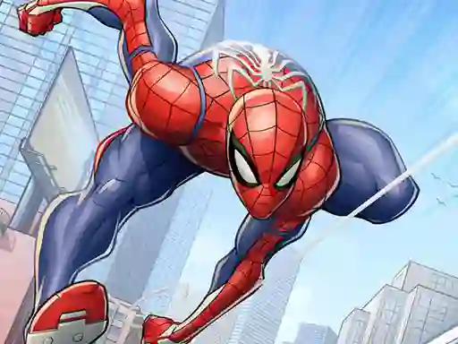 Leikur Spiderman Slide á netinu